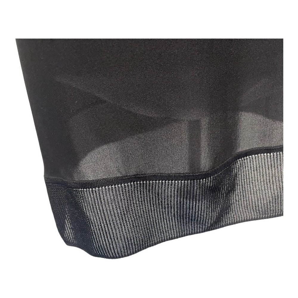 Theory Lewie Silk Sleeveless Blouse Black Size MED Shell - Picture 6 of 9